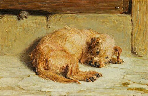Watching Dog, 1875, Briton Rivière