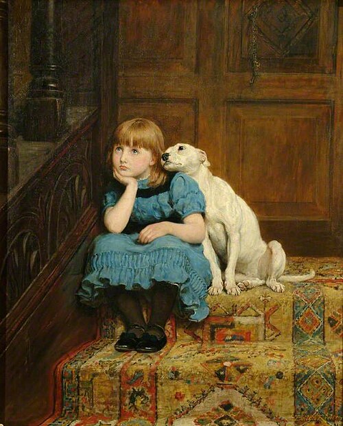 Sympathy, 1877, Briton Rivière