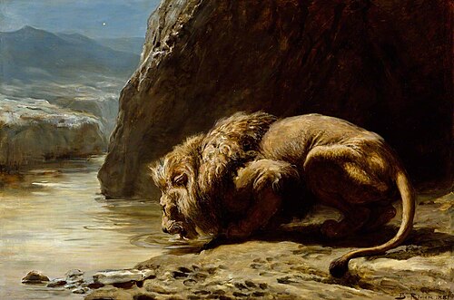 The King Drinks, 1881, Briton Rivière