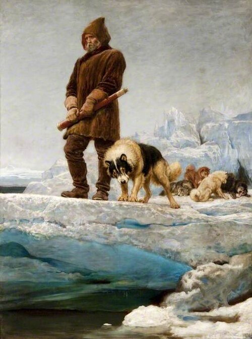The Last of the Crew, 1883, Briton Rivière