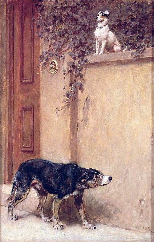 Pride of Place, 1891, Briton Rivière