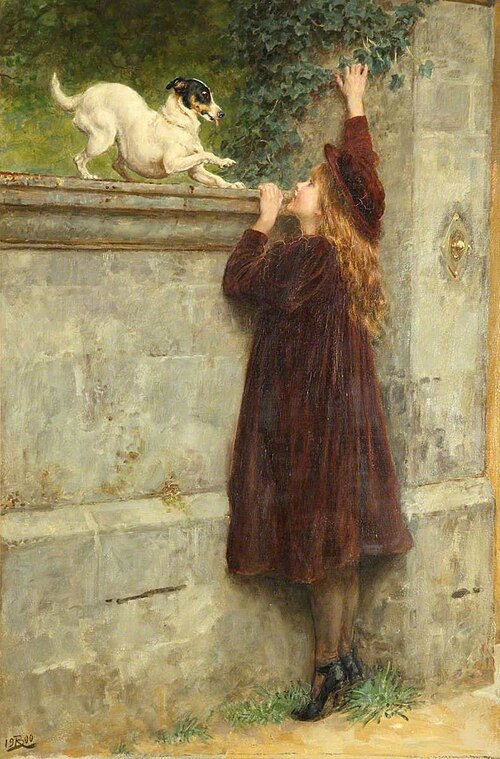 Play Fellows, 1900, Briton Rivière