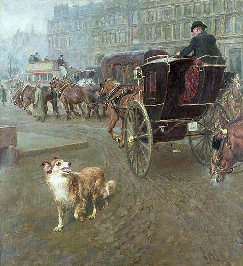 Lost or Strayed, 1905, Briton Rivière