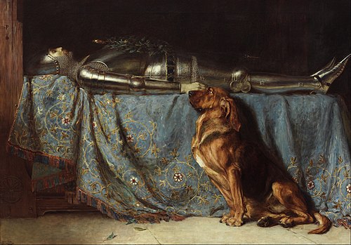 Requiescat, 1888, Briton Rivière