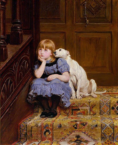 Sympathy, 1878, Briton Rivière