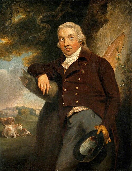 Edward Jenner (1749–1823), with a View of Berkeley, Gloucestershire, , John Raphael Smith