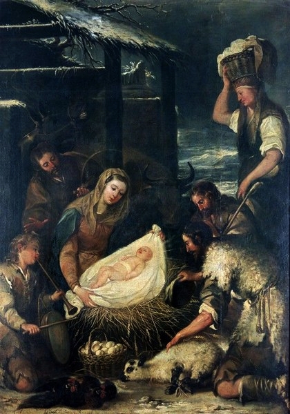 Anbetung der Könige., 1660, José Claudio Antolinez