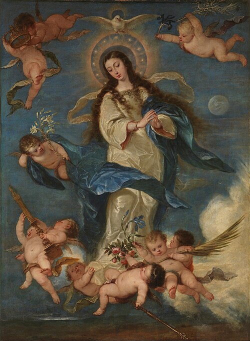 The Immaculate Conception, 1665, José Claudio Antolinez