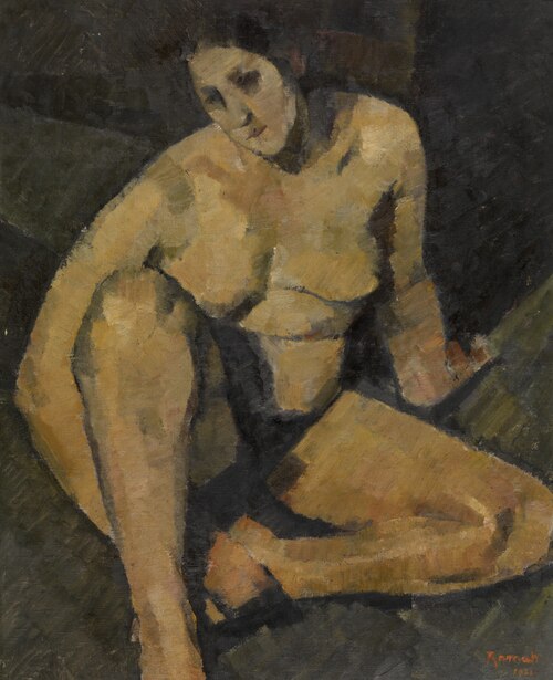 Nu assis, 1921, Ramah