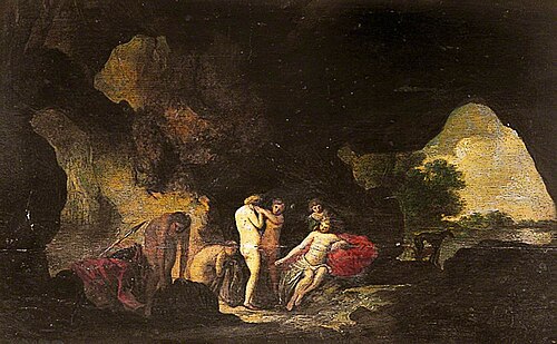 Diana and Callisto, , Cornelis van Poelenburgh