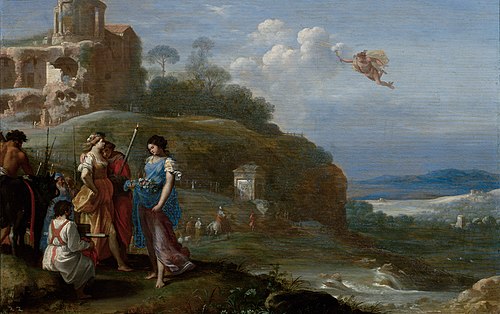 Mercure et Hersé, 1625, Cornelis van Poelenburgh