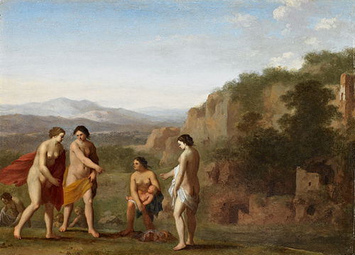 The Finding of Moses, 1600, Cornelis van Poelenburgh