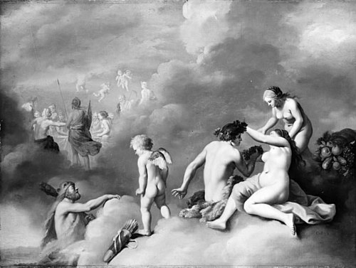 A Gathering of Gods, 1638, Cornelis van Poelenburgh