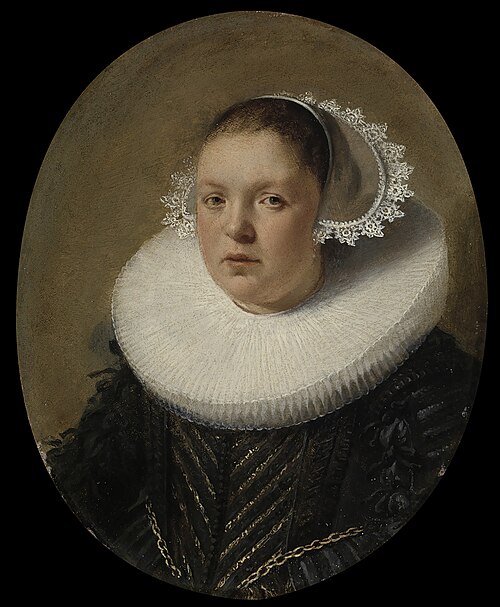 Portrait de Josina Jansdr. de Carpentier (1601-34), 1632, Cornelis van Poelenburgh