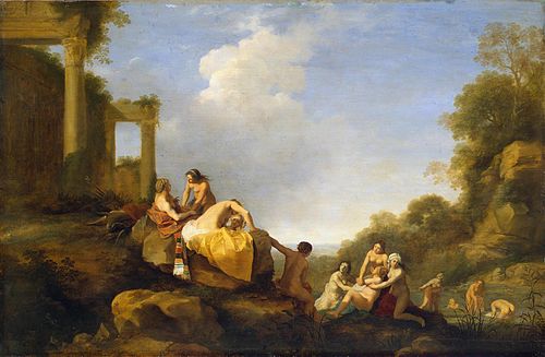 Diane et Callisto, 1650, Cornelis van Poelenburgh