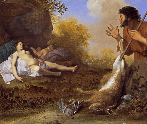 Cimon and Iphigenia, 1640, Cornelius van Poelenburgh