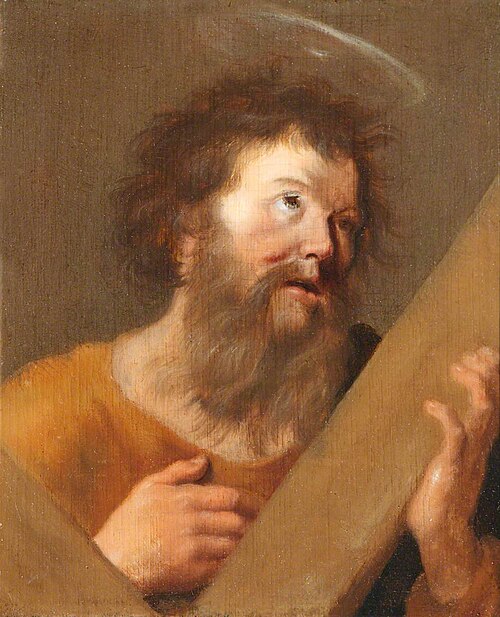 Saint Andrew, 1641, Cornelius van Poelenburgh