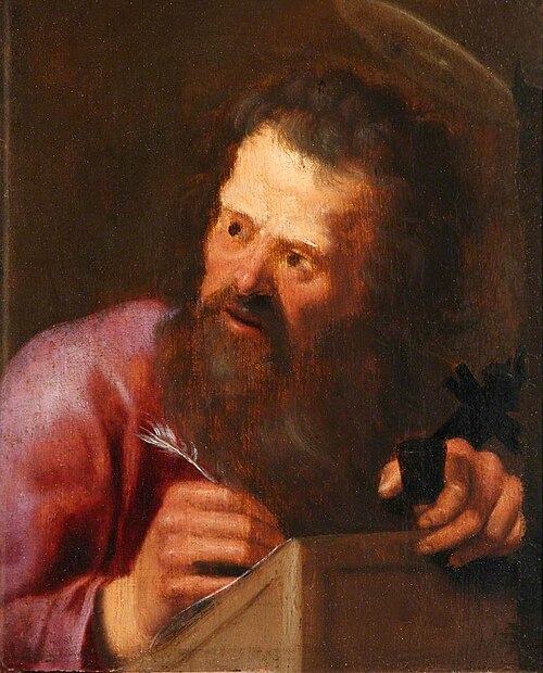 Saint Mark, 1641, Cornelius van Poelenburgh