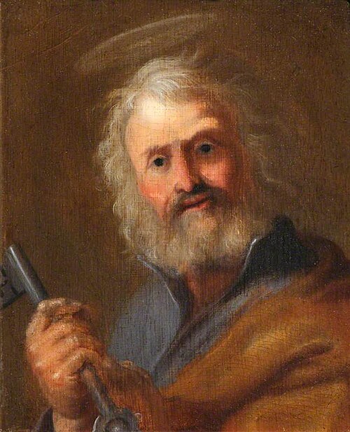 Saint Peter, 1641, Cornelius van Poelenburgh