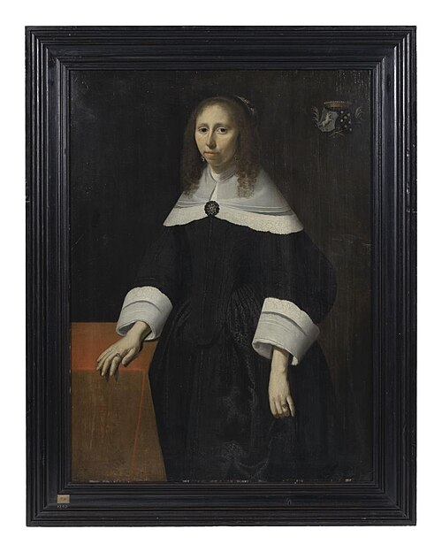Portrait of Johanna Folckers, 1651, Jan Jansz. de Stomme
