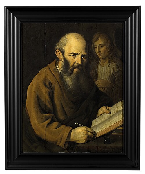 Evangelist St. Mathew, 1655, Jan Jansz. de Stomme