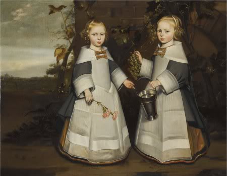 Two girls from Groningen, 1654, Jan de Stomme