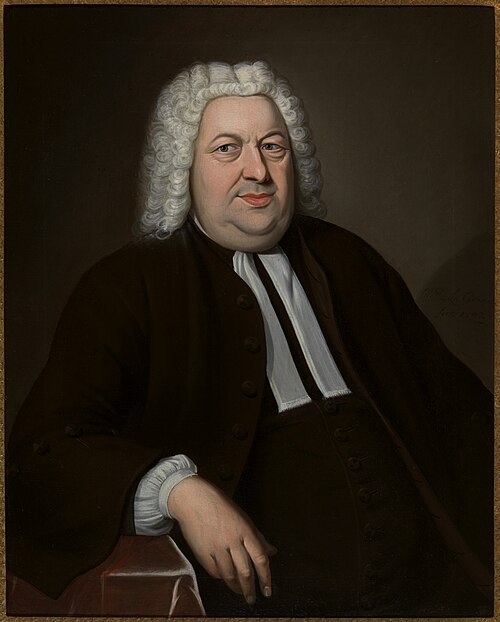 Portret van Reinier Swanenburg (1675-1744), koopman en belastingpachter te Gouda., 1742, Pieter Frederik de La Croix