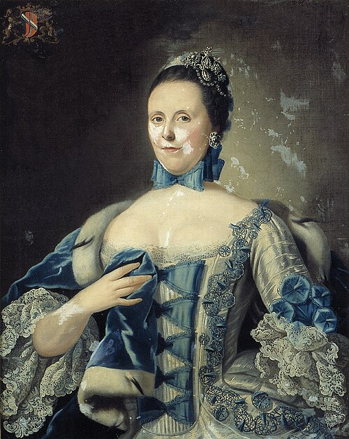 Jeanette Wilhelmina van Eck (1718-1800), 1763, Pieter Frederik de La Croix