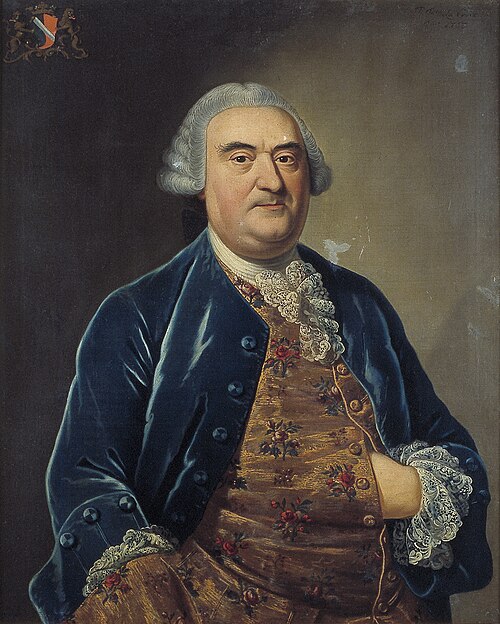 Portrait of Anthony George van Eck (1703-1774), 1763, Pieter Frederik de La Croix
