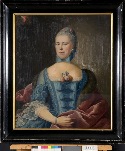 Maria Anna Juliana van Eck (1722-1813), 1763, Pieter Frederik de La Croix