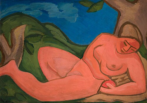 Eve with an Apple, 1911, Václav Špála