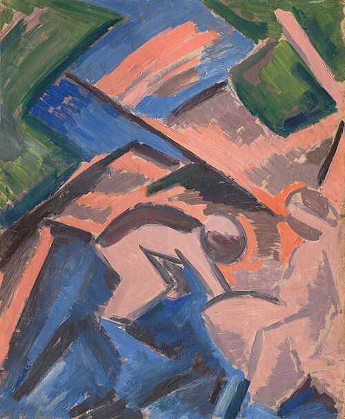 Bathers, 1910, Václav Špála