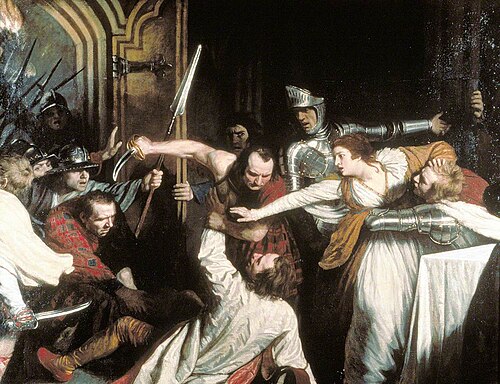 The Murder of Rizzio, 1787, John Opie
