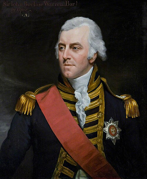 Sir John Borlase Warren (1753–1822), 1794, John Opie