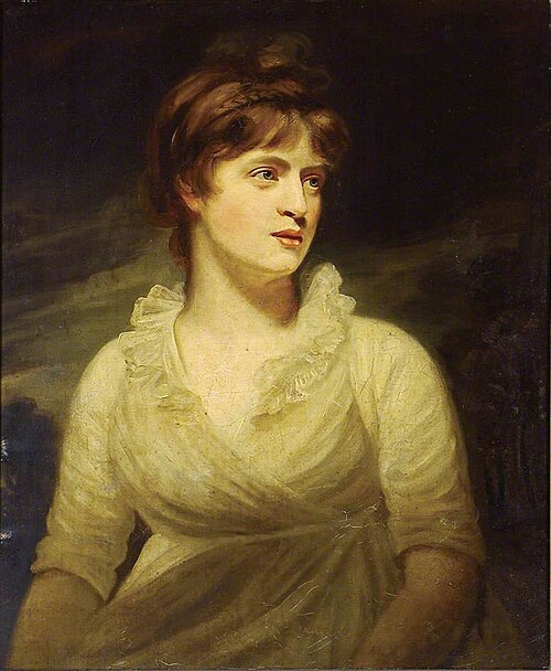 Amelia Alderson, the Artist's second Wife, , John Opie