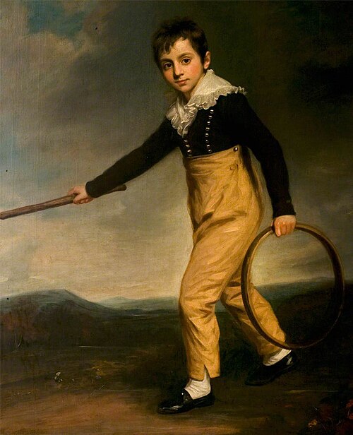 Boy with a Hoop, , John Opie