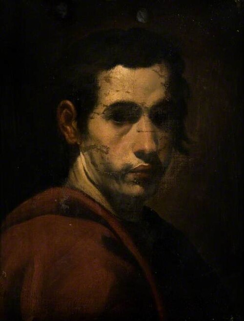 Portrait of a Man (said to be a self portrait), , John Opie