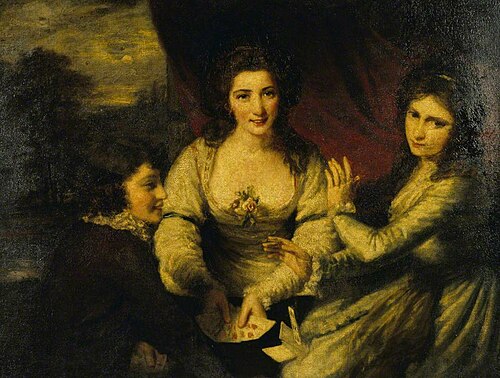 The Card Players: Pam, Flush and Loo, 1785, John Opie