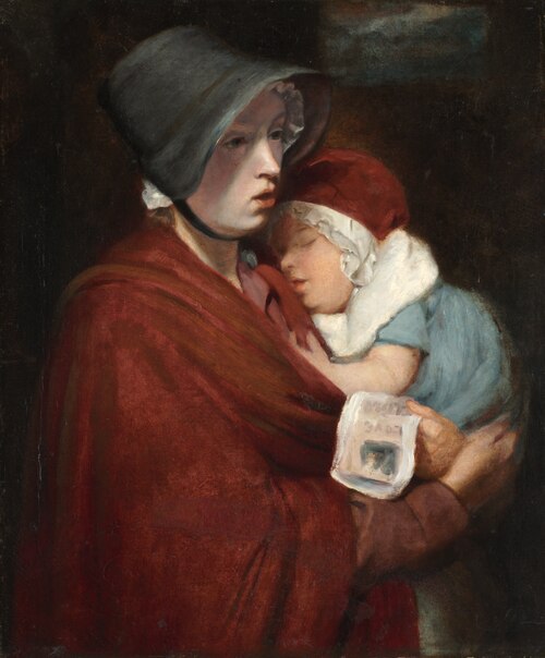 Street Singer and Child, 1784, John Opie