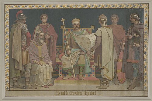 Charlemagne and Einhard, , George Sturm
