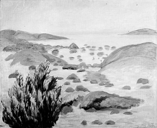 From Ørekroken - Whales, 1930, Rudolph Thygesen