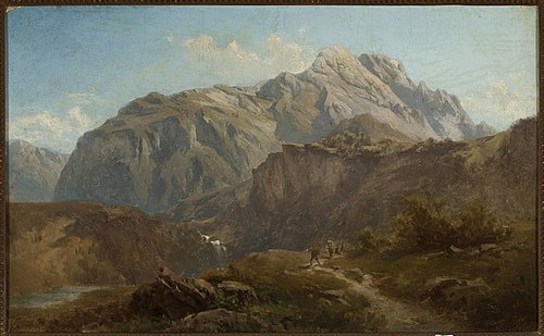 Mountain landscape, 1913, Antoni Kozakiewicz