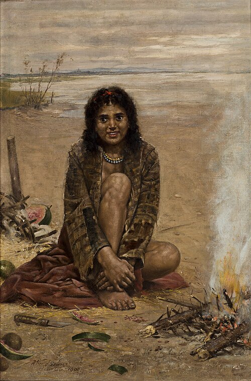 A Gypsy Woman, 1909, Antoni Kozakiewicz