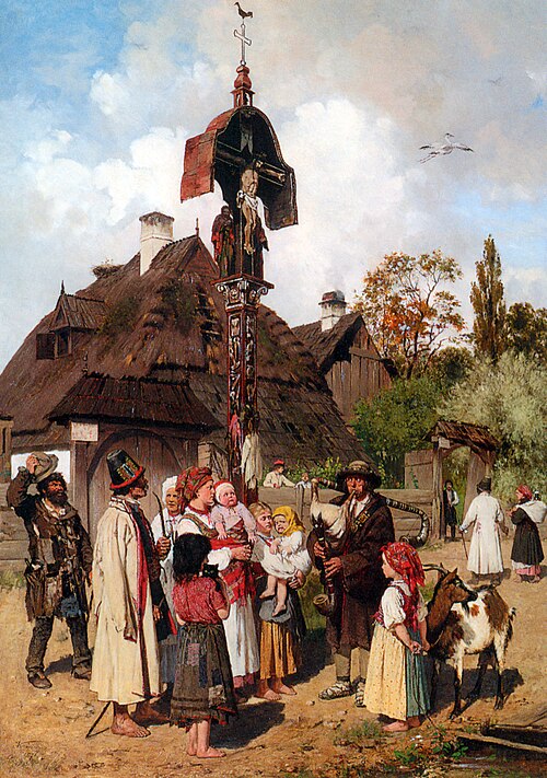 Концерт кобзаря, 1876, Antoni Kozakiewicz