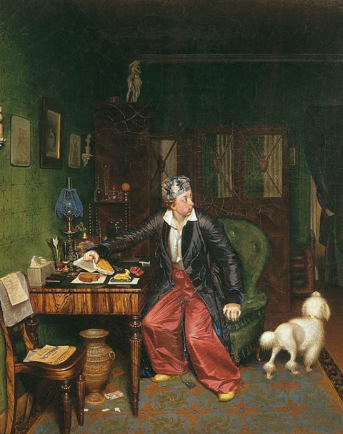 Breakfast of an aristocrat, , Pavel Fedotov