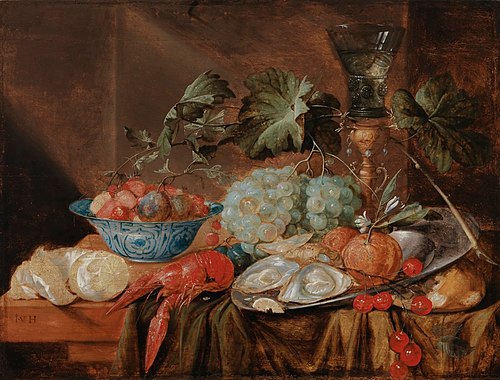 Still Life, 1650, Jan van den Hecke