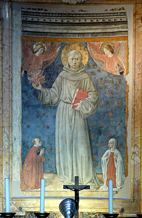 Saint Antoine de Padoue, , Benozzo Gozzoli