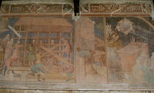 Construction de l'Arche de Noé, , Benozzo Gozzoli