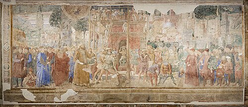 Édification de la Tour de Babel, , Benozzo Gozzoli