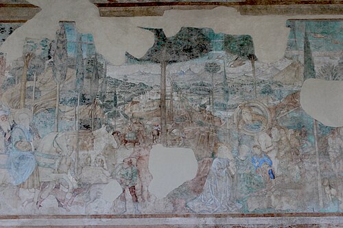 Histoires d'Abraham et Lot, , Benozzo Gozzoli
